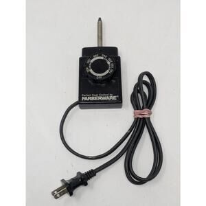 Vintage Farberware Perfect Heat Control Model 101T for Electric Fry Pan OEM